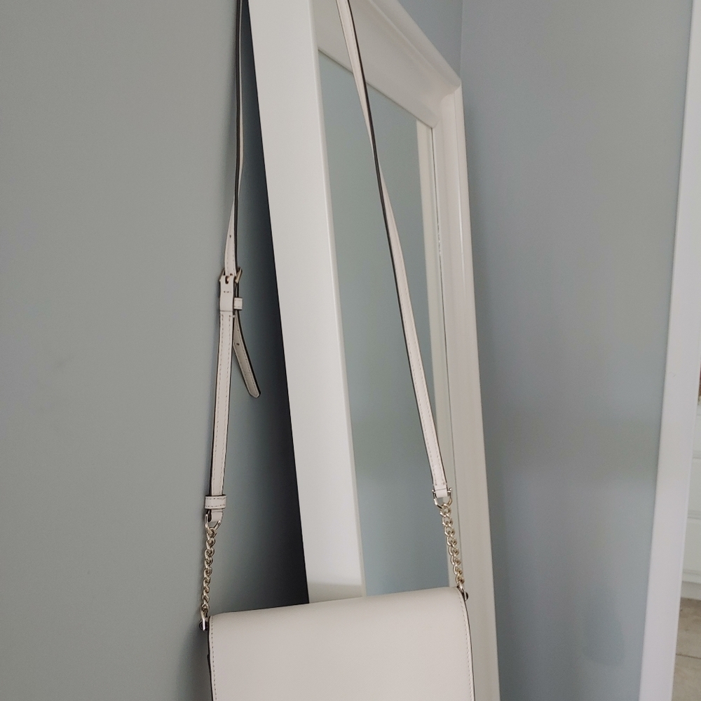 Kate Spade stack saffiano leather small Crossbody purse